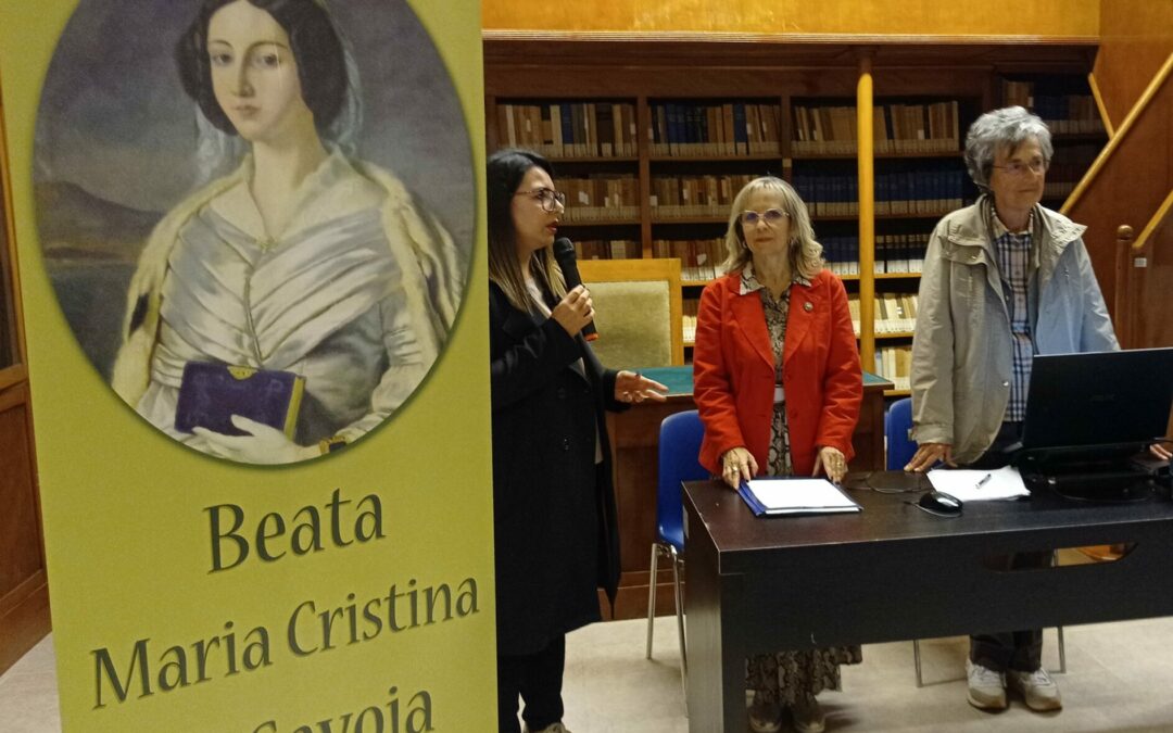 Convegno di Cultura Beata Maria Cristina di Savoia – Castellana Grotte (BA) – incontro sul tema “Acqua da bere, un bene prezioso: scelta consapevole”