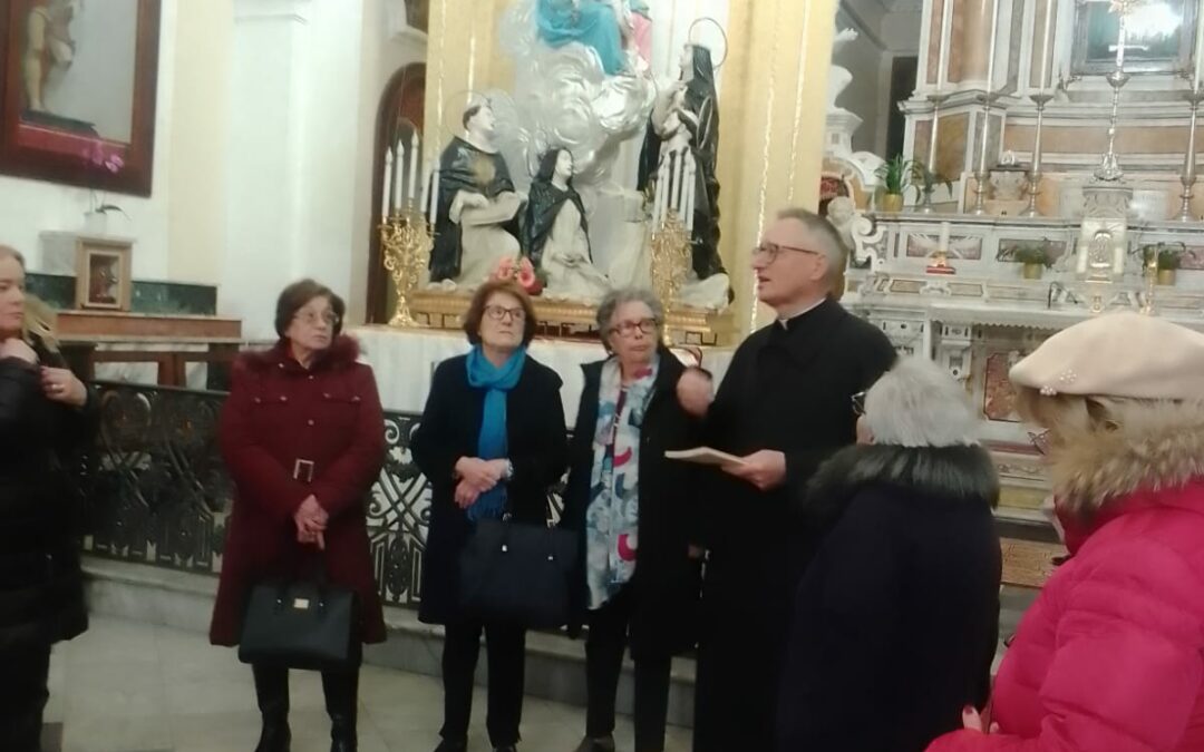 Convegno di Cultura Beata Maria Cristina di Savoia – Vibo Valentia –  Visita Chiesa della Confraternita del Rosario